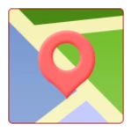 free maps android application logo